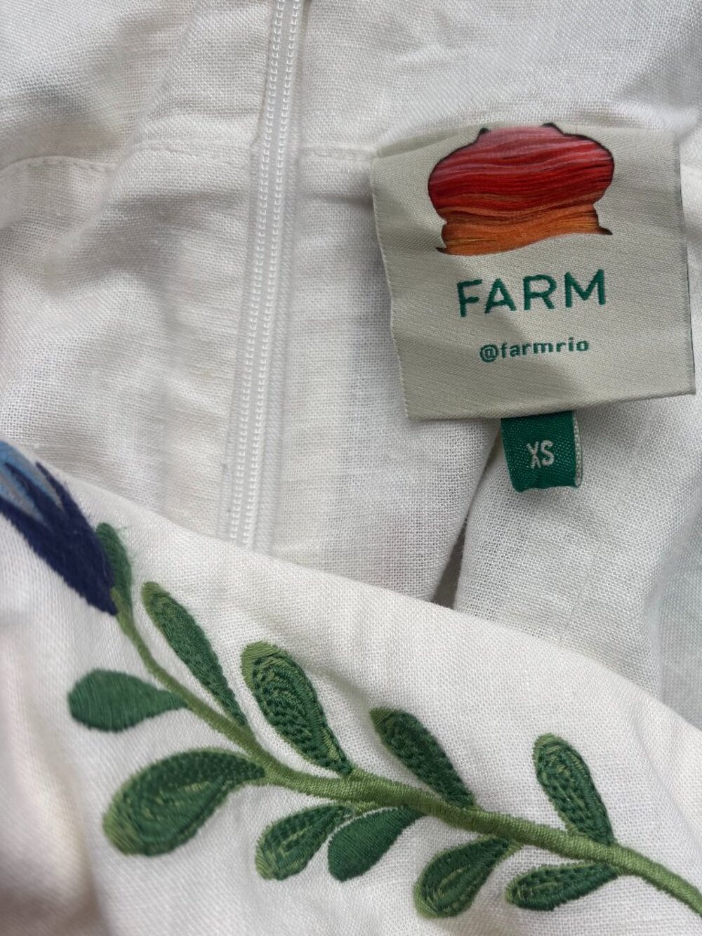 Farm Rio Floral Maxi Dress Ecovera Lenzing XS - Picture 4 of 4